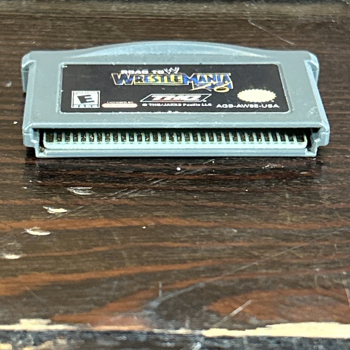 新品未使用　海外版　アドバンス　ROAD TO WRESTLEMANIA WWE Road to WrestleMania X8 (Nintendo Game Boy Advance, 2002) for