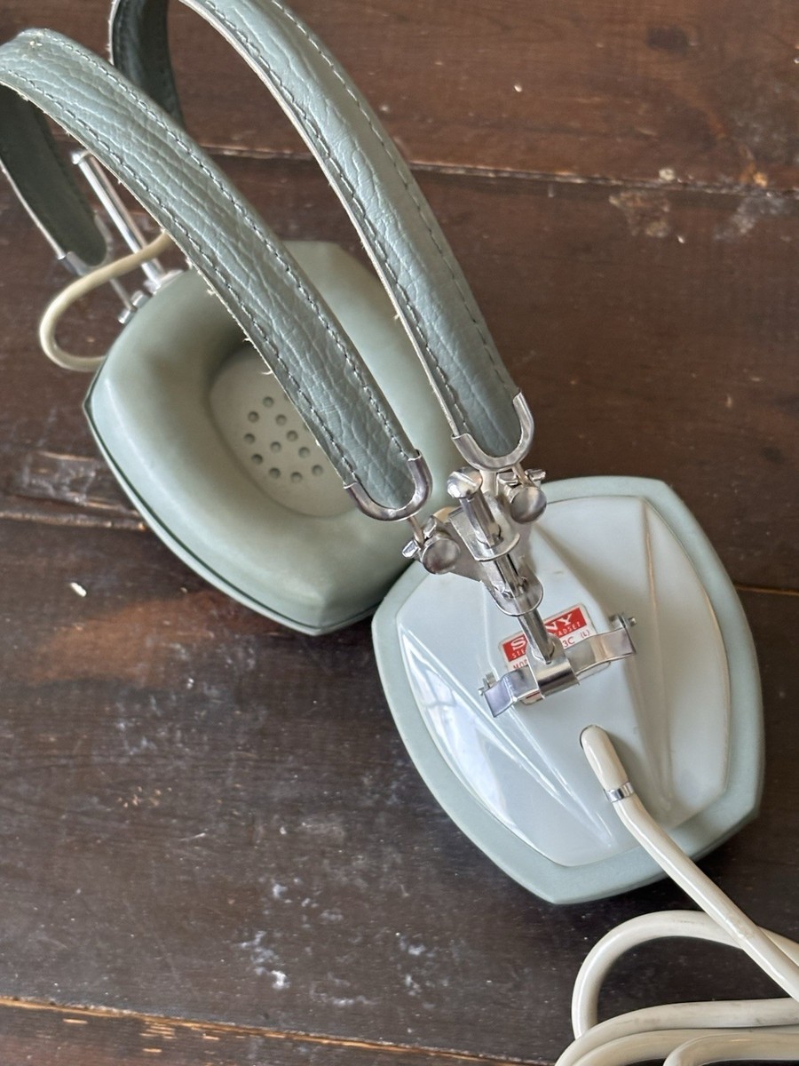 SONY DR-3C ヘッドホン Vintage Sony Stereo Headset Headphones 60s Model DR-3C Japan