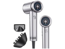 High-Speed 150,000 RPM Ionic Hair Dryer Fast Drying with HD Display  Diffuser