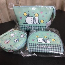 Happy Bag Pochacco Set 3pc Shimamura 100 Faux Leather  Polyester