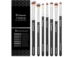 7-Piece Eyeshadow Brush Set for Blending, Eyeliner, Crease Eyebrows
