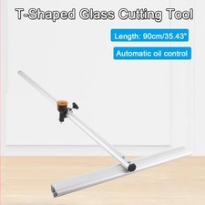 T Shaped Glass Cutter Speed T-Cutter Glass Strip Glass Cutting Tool 90cm
