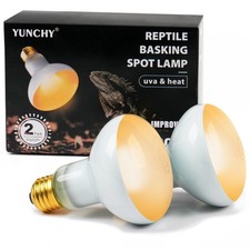 Reptile Heat Lamp, 150W Heat Lamp Bulbs for Reptiles 2 Pack, Amphibians Baski...