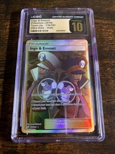 Pokémon TCG Ingo & Emmet Sun & Moon Team Up 176/181 CGC Pristine 10 POP 3 on eBay
