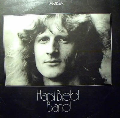 Hansi Biebl Band DARK BLUE LABELS Amiga Vinyl LP
