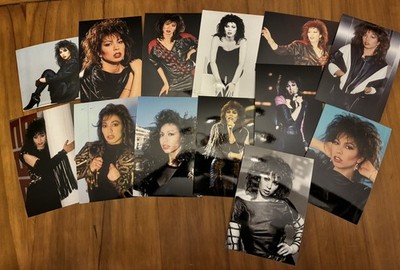 Jennifer Rush 13 Fotos Picture Sammlung Set 
