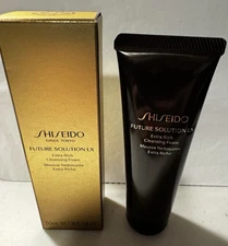 Shiseido Future Solution LX Extra Rich Cleansing Foam 50 ml / 1.8 oz NEW IN BOX