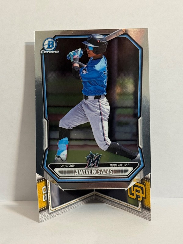 Andrew Salas Topps Bowman Chrome BCP-55