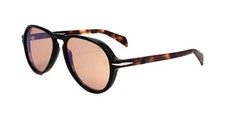 David Beckham DB 7079/S Black havana 55/17/145 MAN Sunglasses