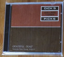 CD Grateful Dead  - Dicks Picks Volume Three