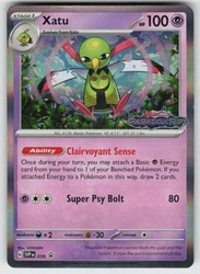 Xatu 059 Prerelease Promo Holo Rare Scarlet & Violet Paradox Rift