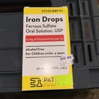 Iron Drops Oral , Alcohol Free 50ml, 1 2/3 Oz. Exp. 11/2026