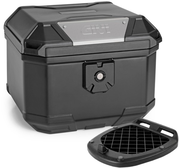 Topcase Givi Bernina B38 Schwarz 38LT Mit Platte Monolock Universal Motorroller-image