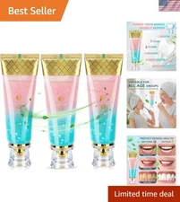 3Pack Niacinamide Whitening Toothpaste,Stain-Removing, Fluoride-Free, with Na...