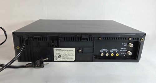 Panasonic PV-4601 VCR 4 Head VHS Player Blue Line - Tested and Working! - Picture 8 of 11