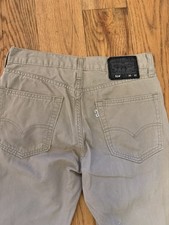 Boy's Levi 514 Khaki Pants Size 30 x 32