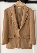    VTG Barrister 100 Camel Hair Sports Coat / Blazer - Men  s 40 R