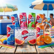 Airheads Soda 355ml Random Mixed Summer Treat Retro party
