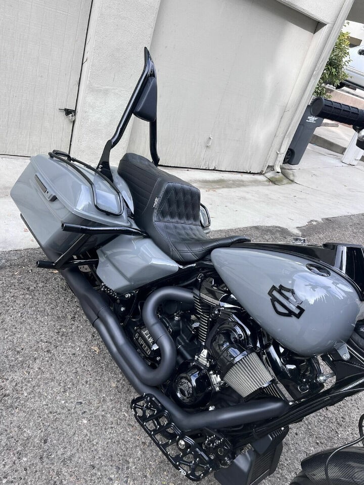 Le Pera 2008-2024 Harley Touring Tailwhip Up Front Diamond Seat