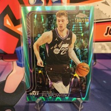 2025-26 Topps Chrome Basketball Raywave Aqua Refractor Kyle Filipowski / 199