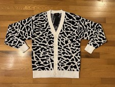New S Nike Air Jordan Flight Heritage Elephant Print Cardigan Sweater DV7573-030