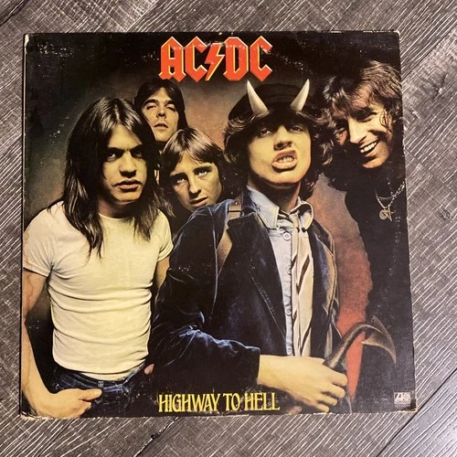 AC/DC Highway To Hell 1979 Vinyl LP SD 19244 Atlantic Records (S3)