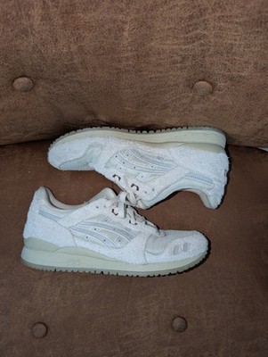 Pleasures x ASICS Gel Lyte III OG ''Cream'' Pure Silver Mens Size 8 
