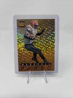 #ad #ad 1994 Pacific Collection Prisms Gold Marshall Faulk #39 RC HOF SP Rams Colts $35.00