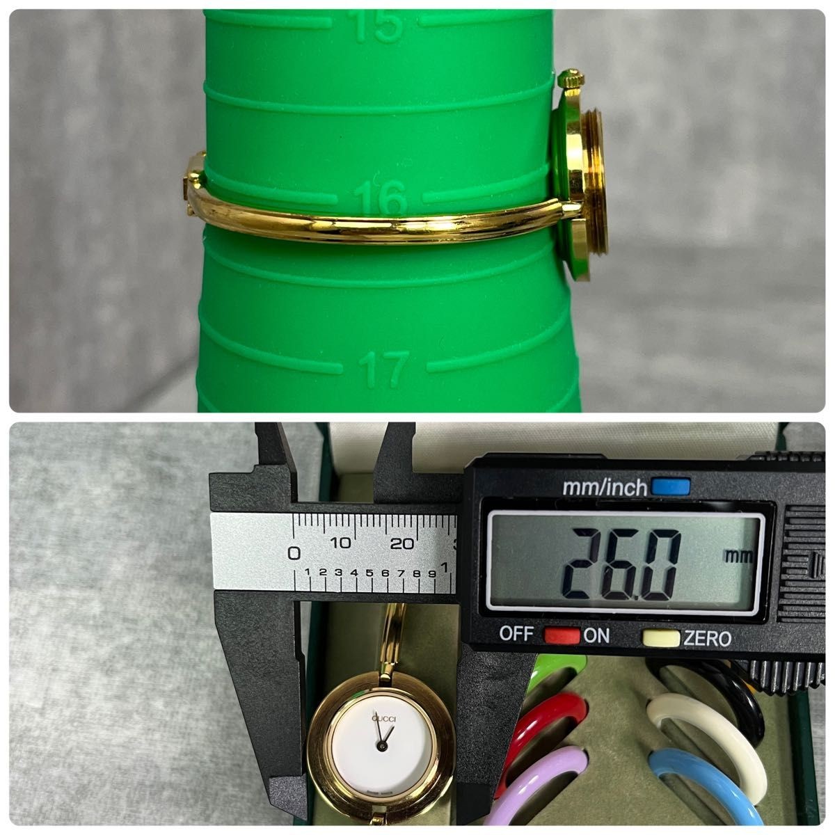 GUCCI Change Bezel 11/12-2 Ladies Watch Quartz Vintage Rare Limited Japan thumbnail 9