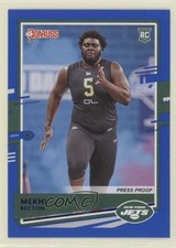 2020 Panini Donruss Rookie Press Proof Blue Mekhi Becton #270 fm0