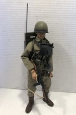 U.S. Army Soldier WWII Normandy Blue Box Elite Force BBI 1/6 Scale Figure , 12”