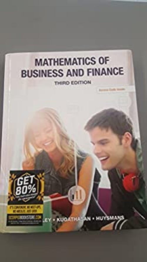 Mathematics of Business and Finance, third edition