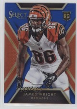 2014 Panini Select Rookies Blue Prizm 49/50 James Wright #180 1s8