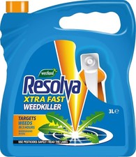 Resolva Xtra Fast Weedkiller Ready to Use for Home & Garden Use 3L Weed Killer 7.00 per litre