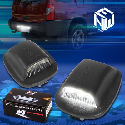 Nuvision For 94-04 Xterra Frontier LED License Plate Lights Rear Bumper Lamps