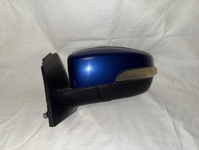 2012-14 Ford Focus Heated Driver Left Door Mirror Perf. Blue Oem W Puddle Lamp