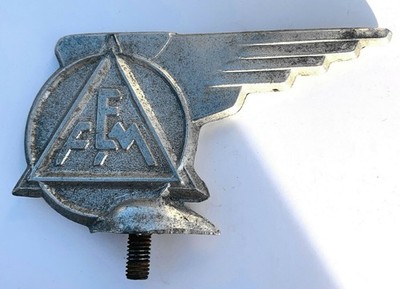 Schutzblechreiter F E M Fahrrad Schutzblech Emblem Marke Symbol Sammler