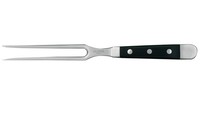 GüDe Alpha Bratengabel Geschmiedet, Serie Alpha, Doppelkropf, Schwarz (GUE-1096/