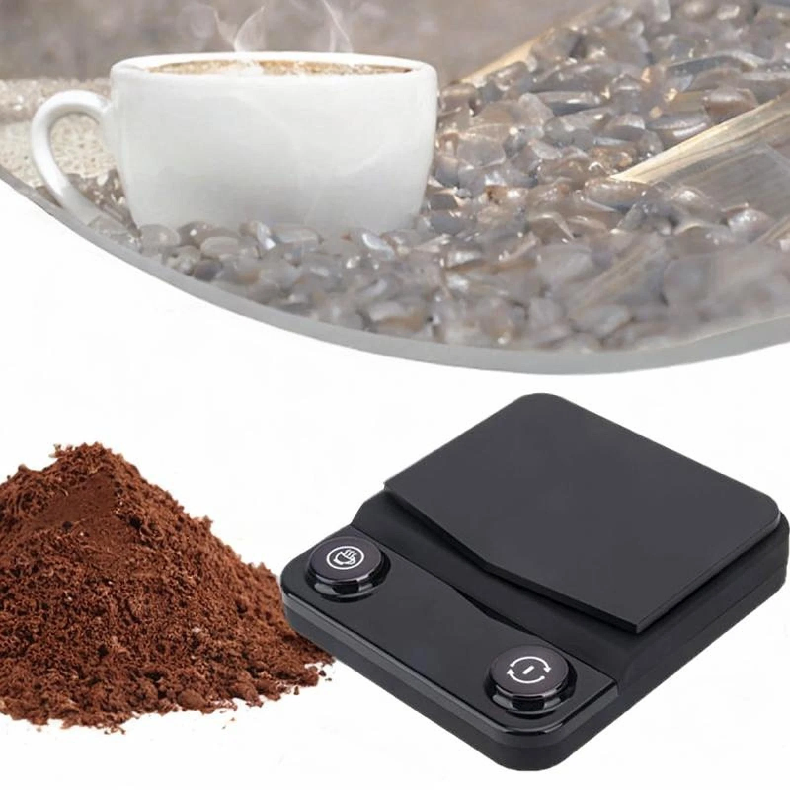 Digital Scale Espresso Scale USB Charging Pour over Drip Coffee Weighing (3