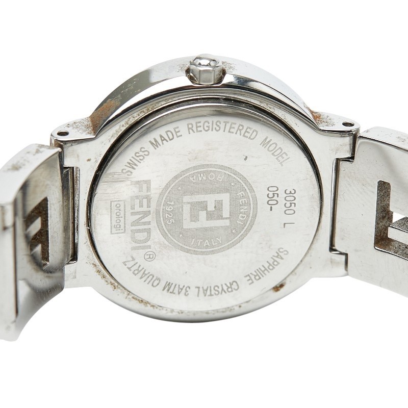 FENDI Watches 3050L Quartz made in Switzerland black dial Women 【Used】 thumbnail 6