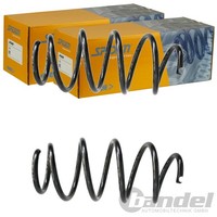 2X Spidan Fahrwerksfedern Vorne Passend FÜR Audi A3 Seat Altea Leon Links+Rechts