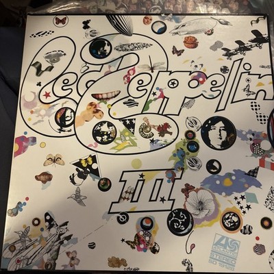LED ZEPPELIN- III LATE 1970s RE OF 1970 CLASSIC HARD ROCK PSYCH SHRINK HYPE EX