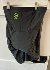 Mens Canari Gel Spandex Black Padded Cycling Shorts M