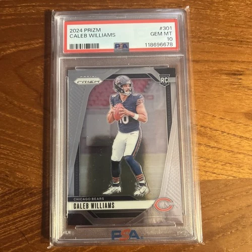 2024 Panini Prizm Caleb Williams #301 Chicago Bears PSA 10 🔥🔥