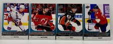 Lot of 4 2017-18 Upper Deck Young Guns – Chytil, Butcher, Roy & Hunt – NM