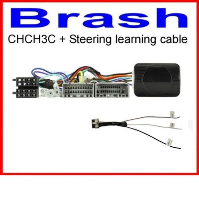 DODGE JOURNEY 2008-2011 STEERING WHEEL INTERFACE + LEARNING CABLE AERPRO CHCH3C
