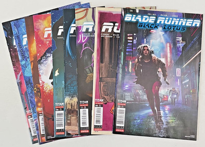 Titan Comics BLADE RUNNER 9 BOOK LOT BLACK LOTUS 2019 2029 ORIGINS VF/NM 2019-22