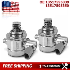 2x Direct Injection High Pressure Fuel Pump for BMW F01 F10 E70 X5 E70 V8 4.4L
