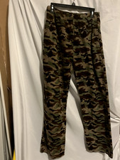 Camo Boys Pajama Pants w/Pockets Rue 21 Size Medium 100 Polyester