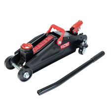 Hyper Tough T82011w Trolley Jack Work For Sedan And Coupe 2 Ton Black
